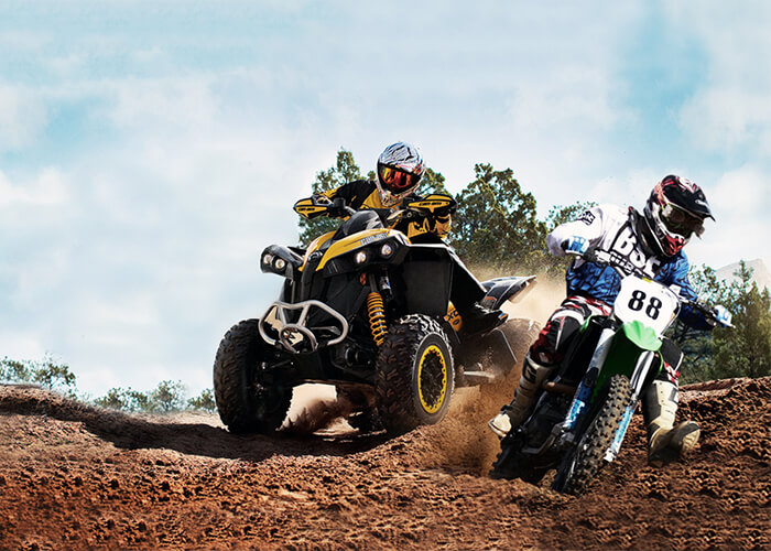 Права на мотоцикл + квадроцикл